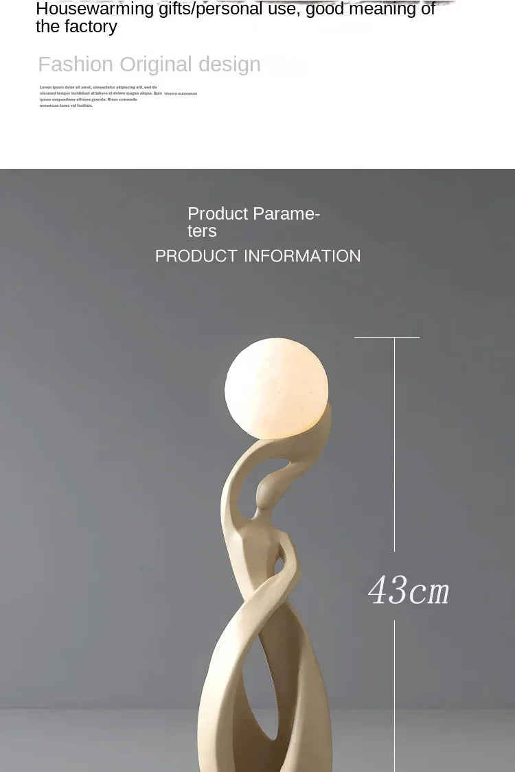 large abstract art sculpture