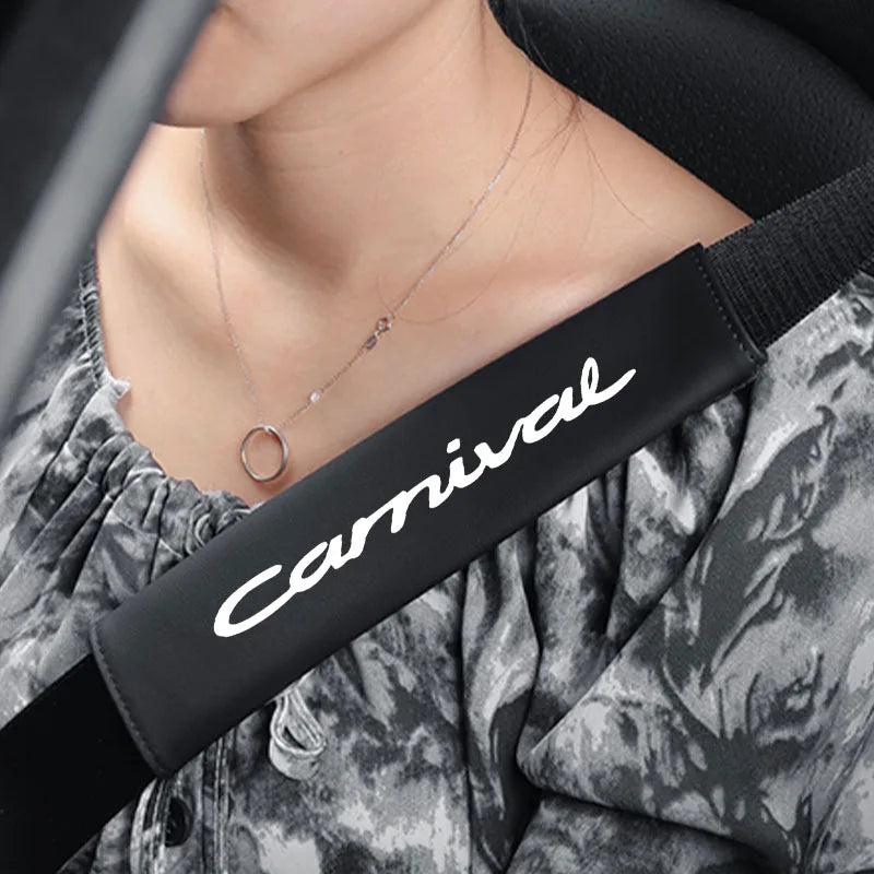 Car Safety Belt Cover Adjustable Seat Belt Cover Shoulder Strap Covers