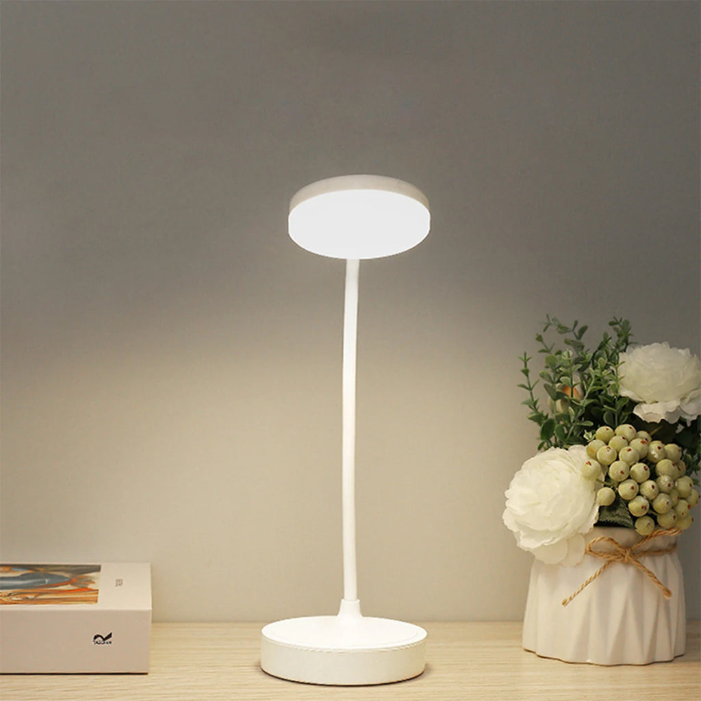 LED Desk Lamp 3 Levels Dimmable USB Rechargeable Battery Powered Portable Touch Table Light Eye protection